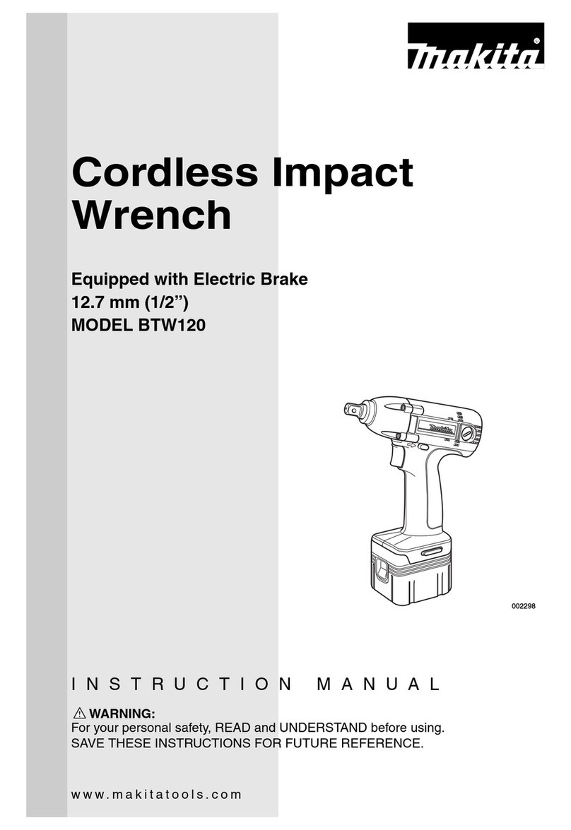 Makita BTW120 User manual