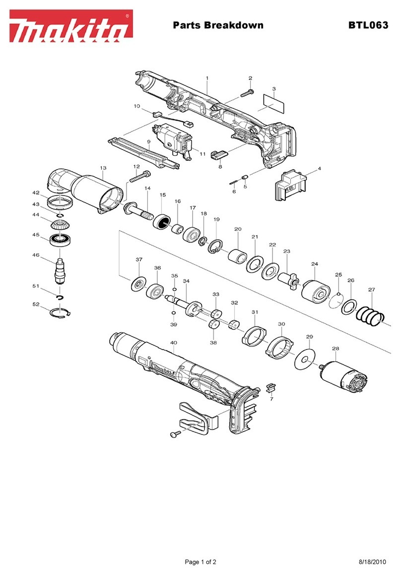Makita BTL063 Quick start guide