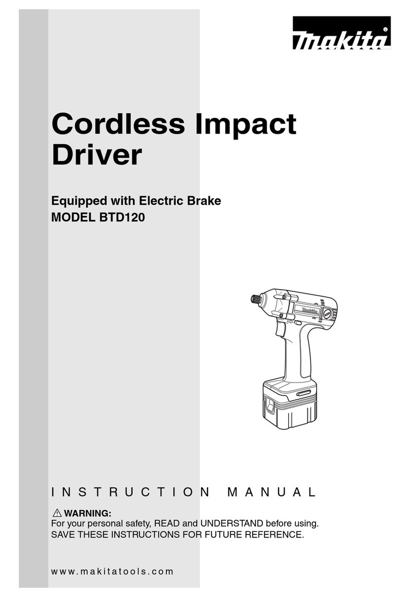 Makita BTD120 User manual
