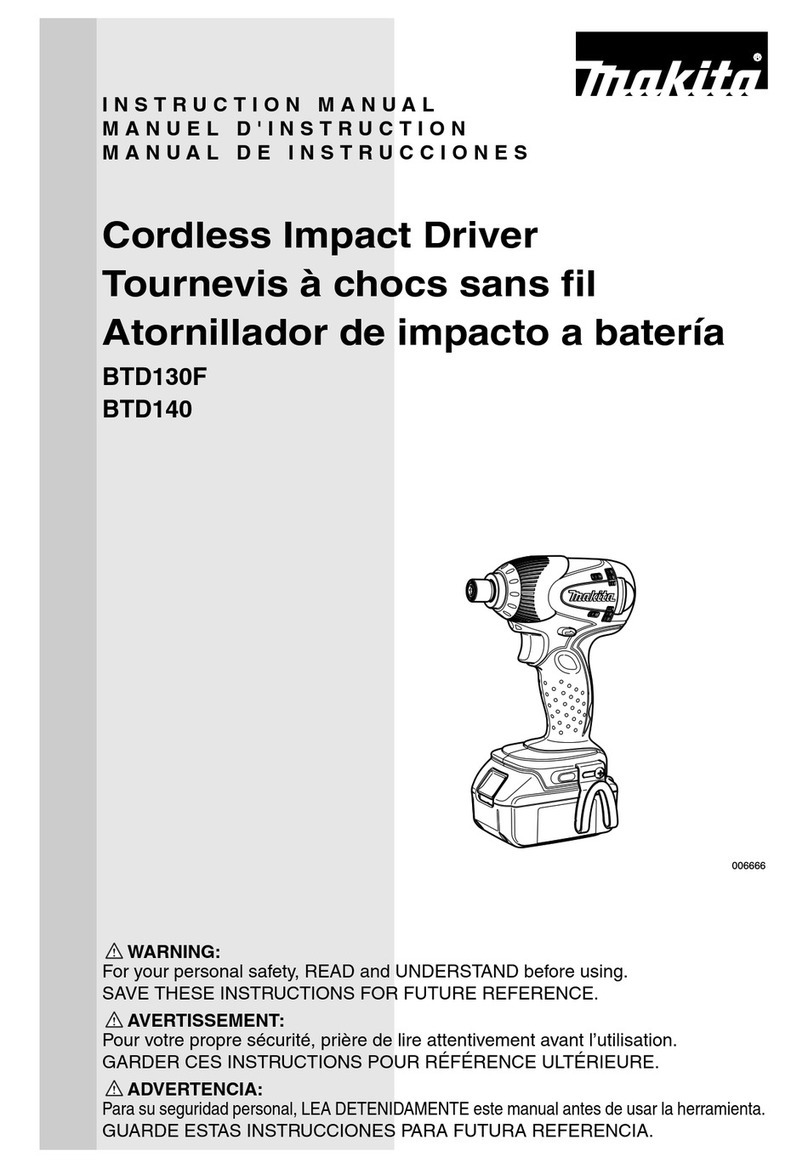 Makita BTD130F User manual