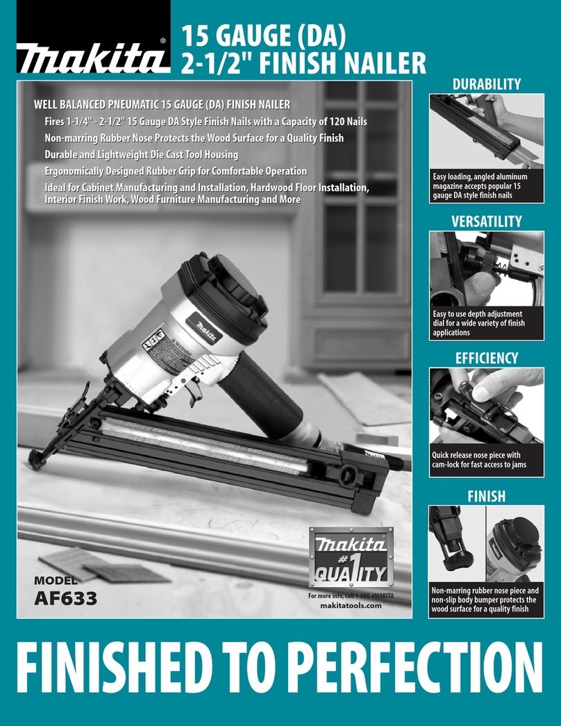 Makita AF633 brochure