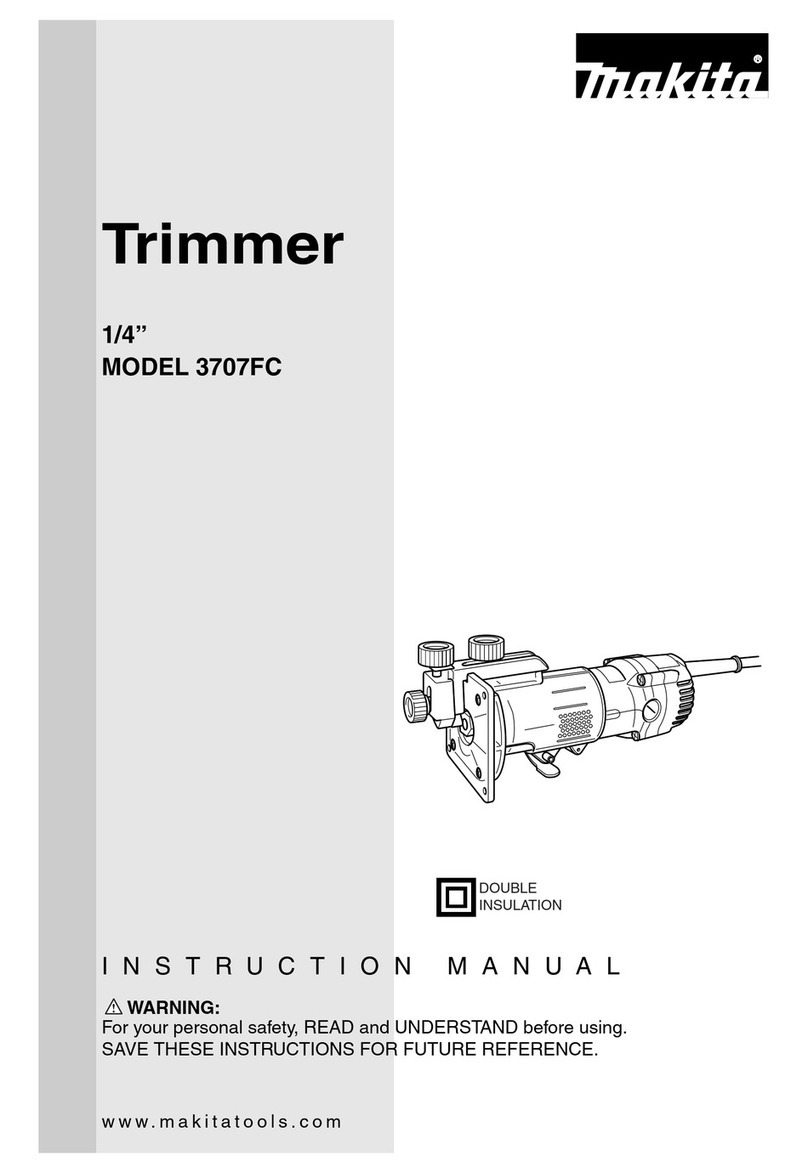 Makita 3707FC User manual