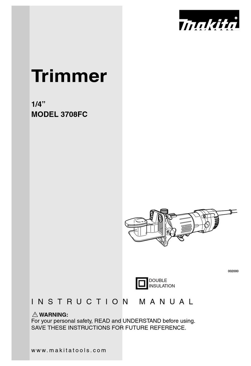 Makita 3708FC User manual