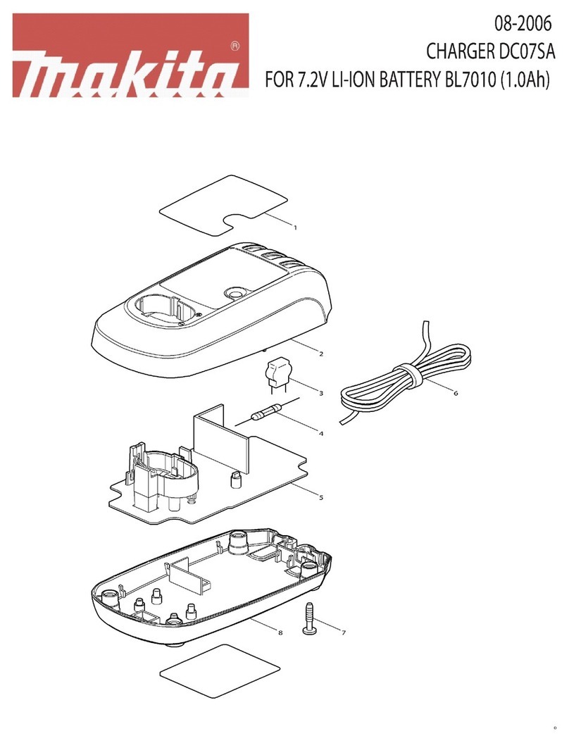 Makita DC07SA parts manual