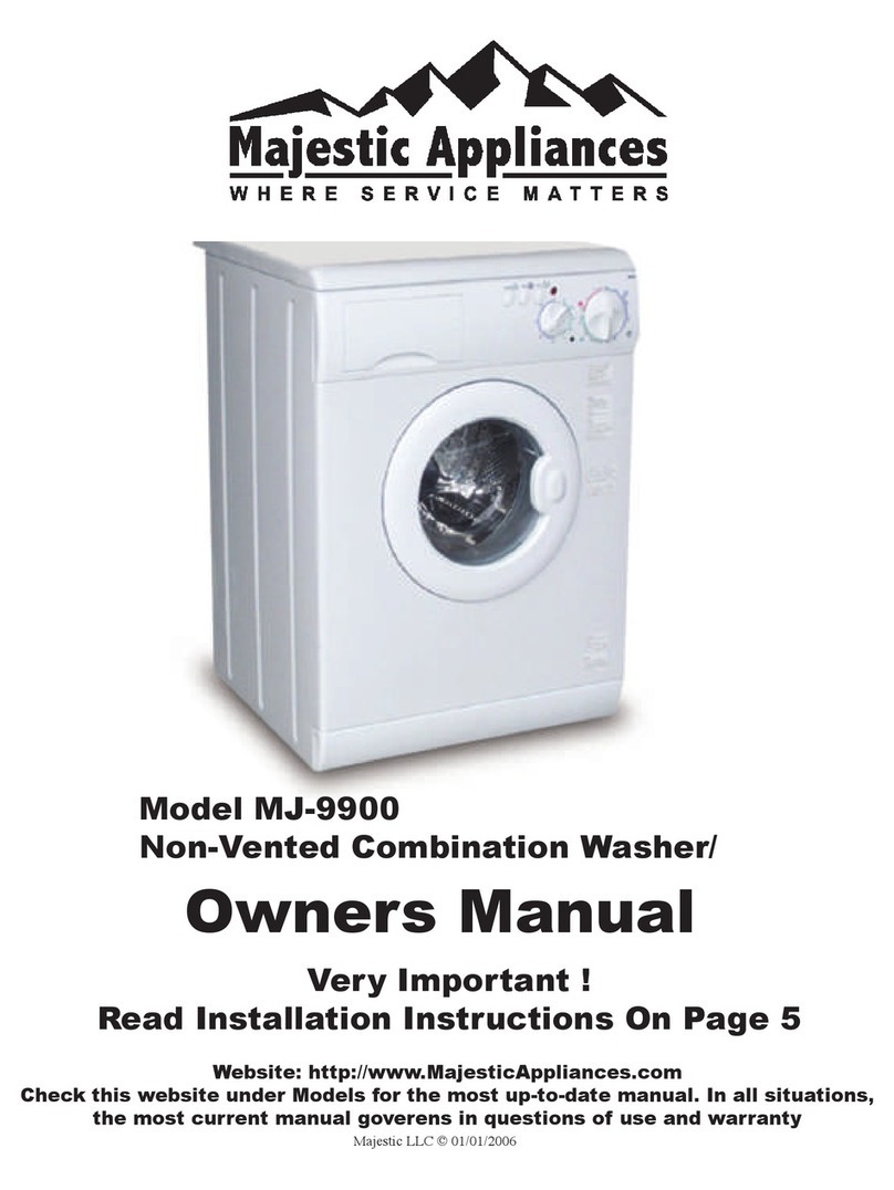 Majestic Appliances MJ-9900 User manual