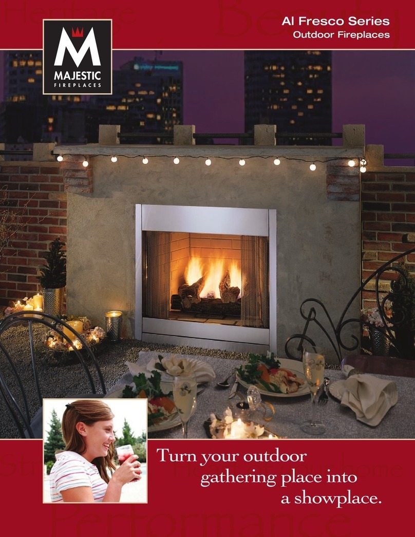 Majestic Al Fresco ODSR36A Specifications