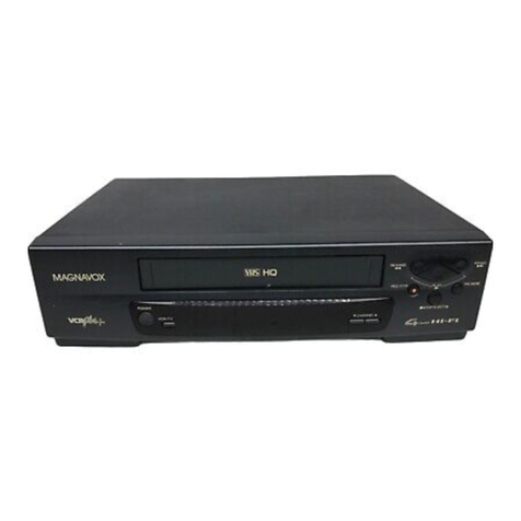 Magnavox VR9242 owner's manual