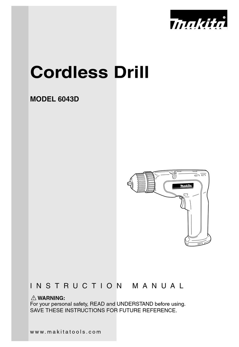 Makita 6043D instruction manual