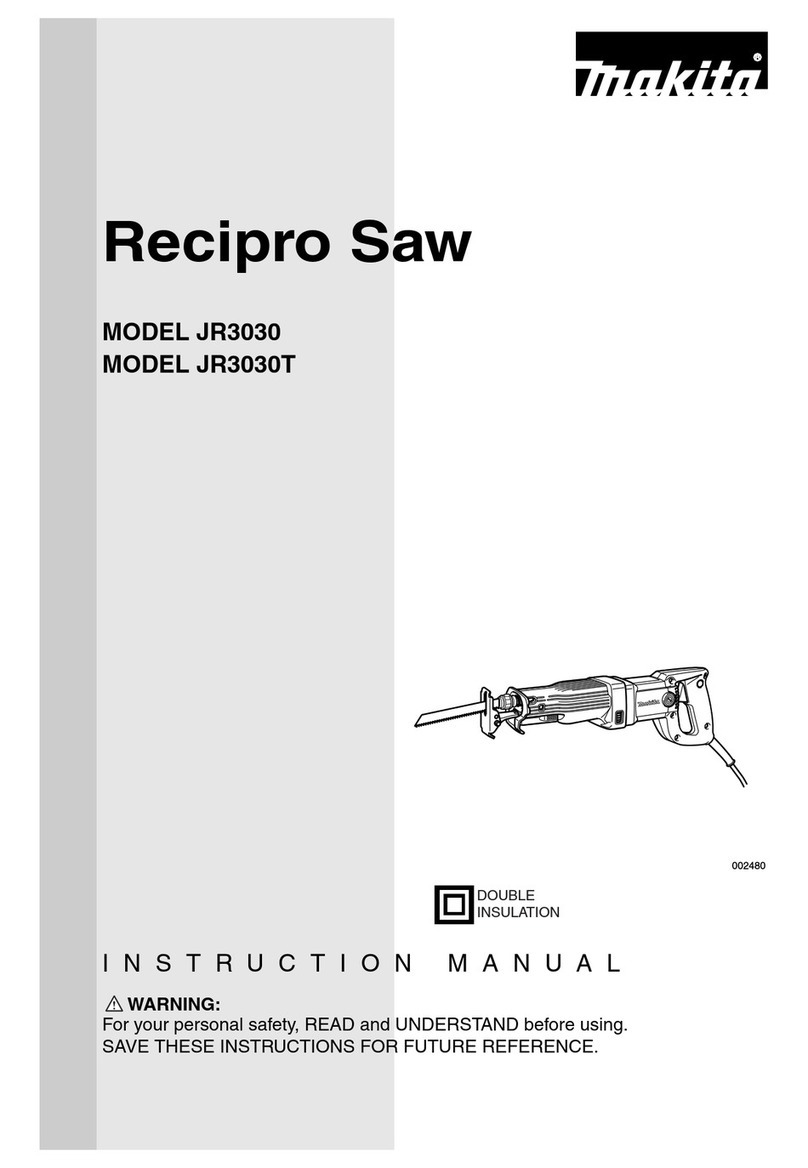 Makita JR3030 User manual