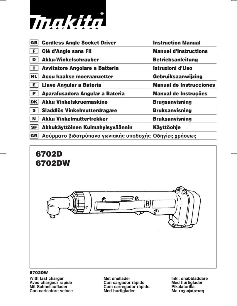 Makita 6702D instruction manual