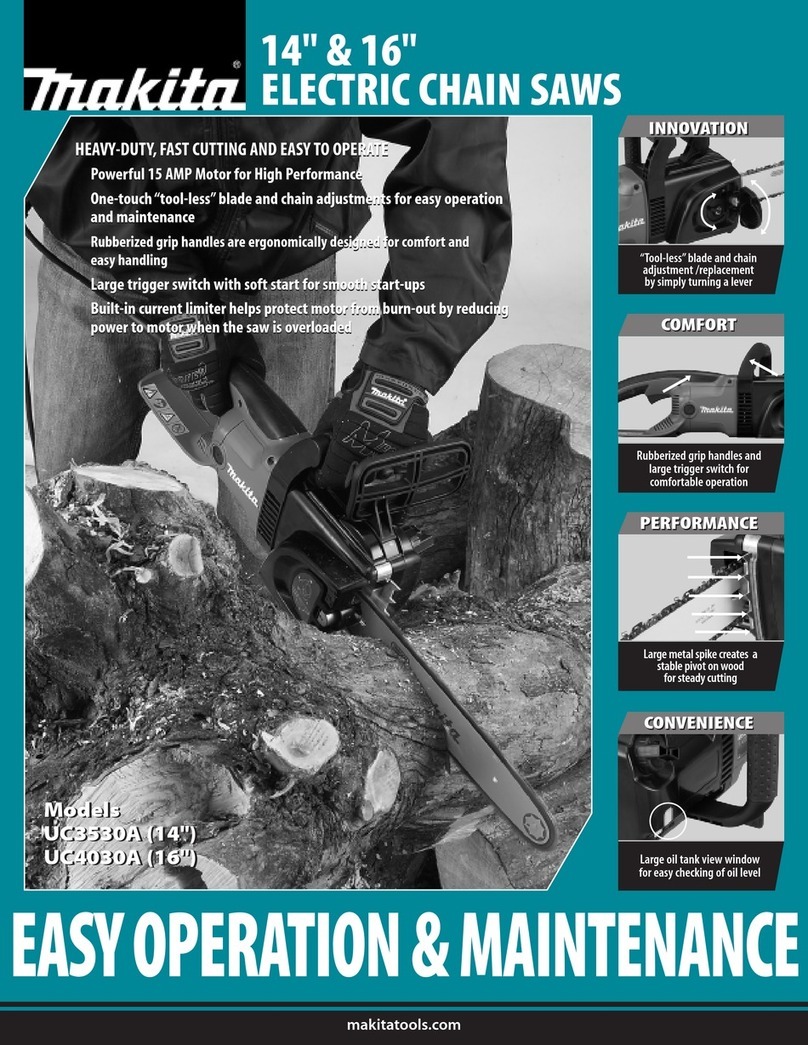 Makita UC3530A User manual