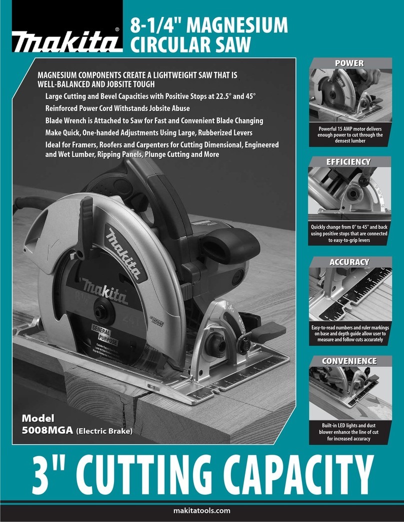 Makita 5008MGA Specifications