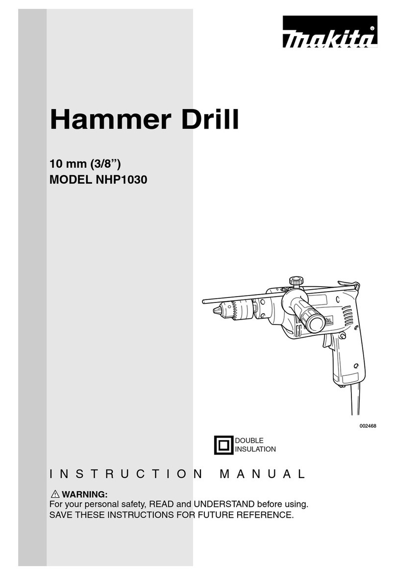 Makita NHP1030 User manual