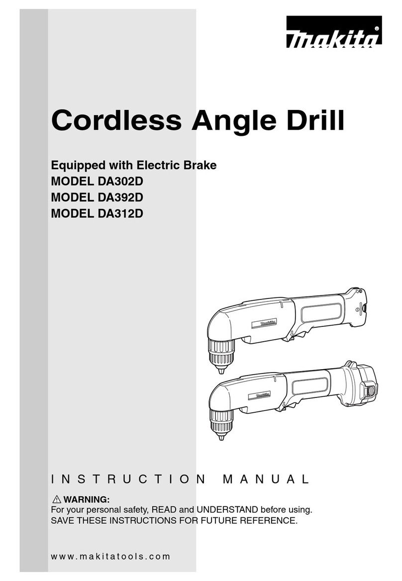 Makita DA302D User manual