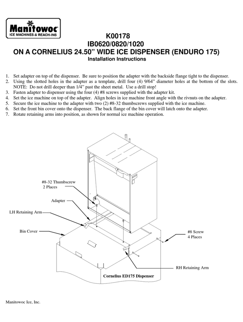 Manitowoc IB00820 User manual