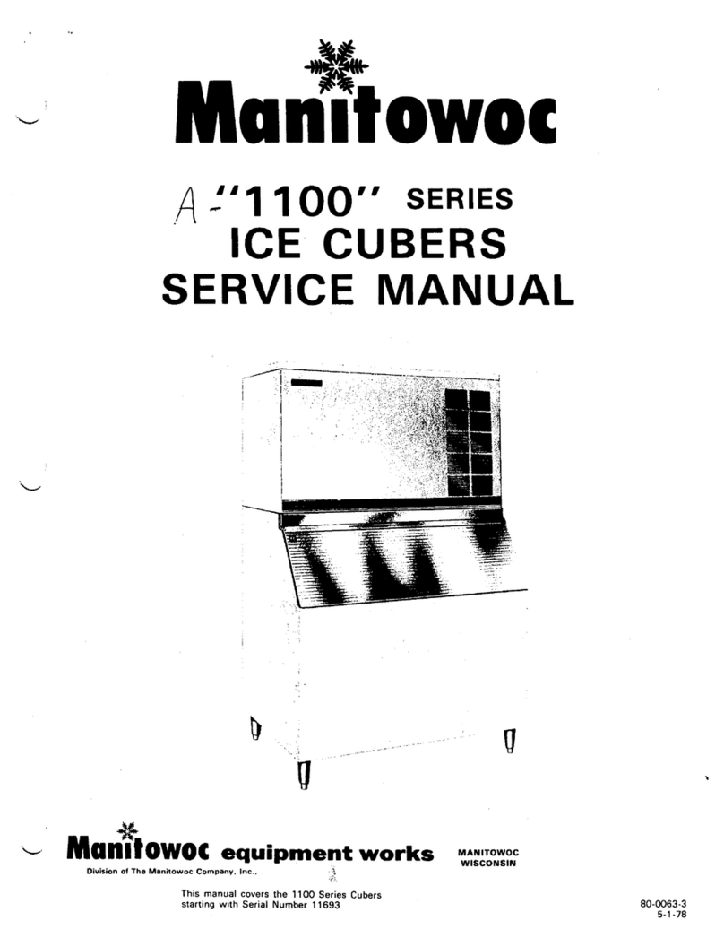 Manitowoc 1100 series User manual