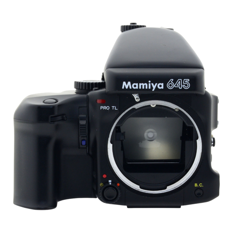 Mamiya 645 PRO TL User manual Mamiya 645 PRO TL User manual