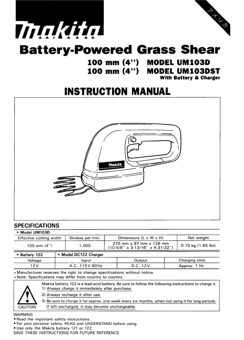 Makita UML03D instruction manual