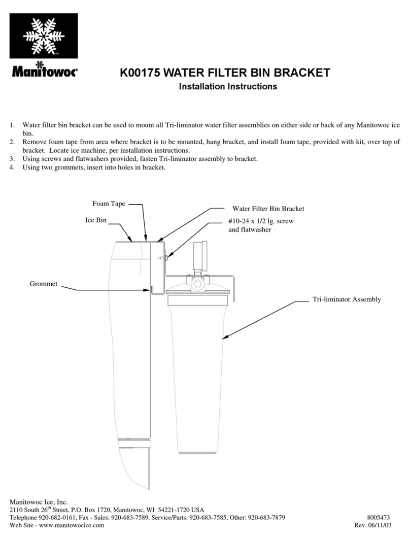 Manitowoc K00175 User manual