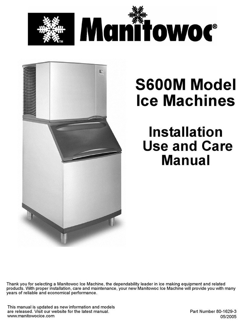 Manitowoc S600M Instruction and safety manual