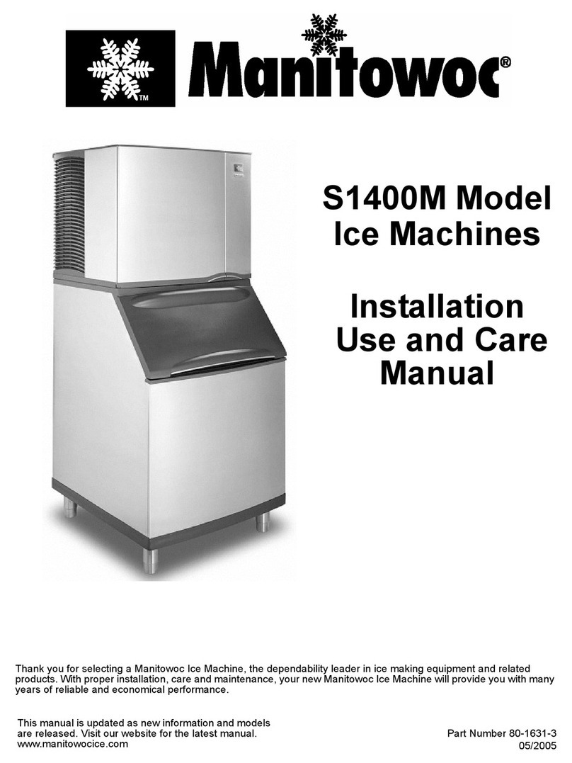 Manitowoc S1400M Instruction and safety manual