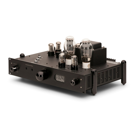 Manley Neo-Classic 300B User manual