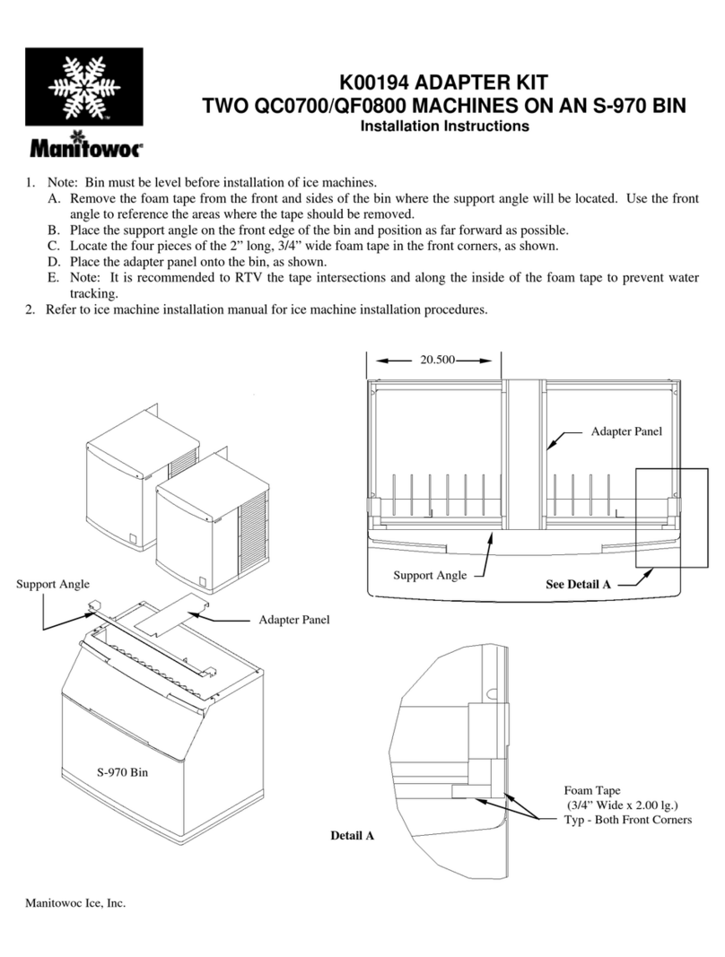Manitowoc K00194 User manual