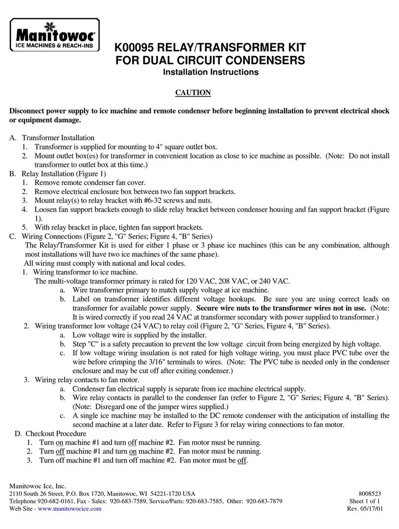 Manitowoc K00095 User manual