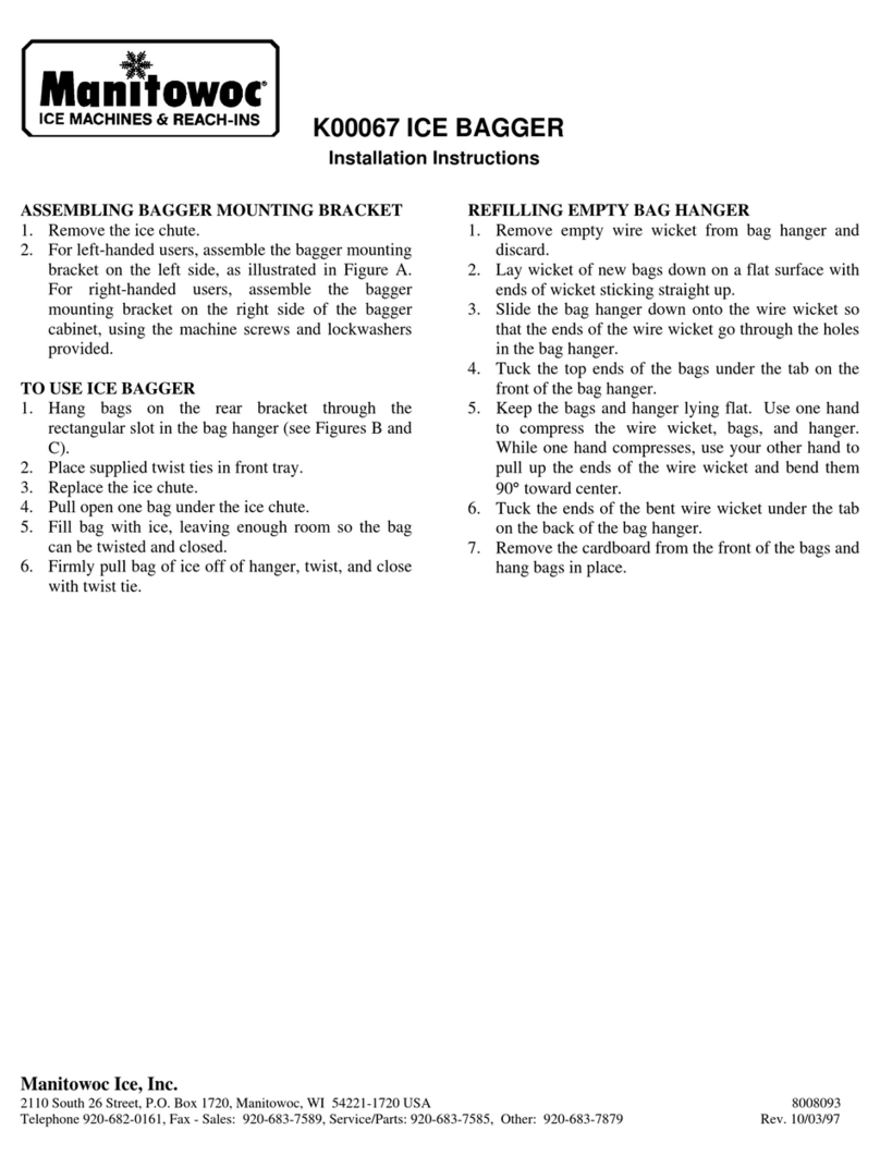Manitowoc K00067 User manual
