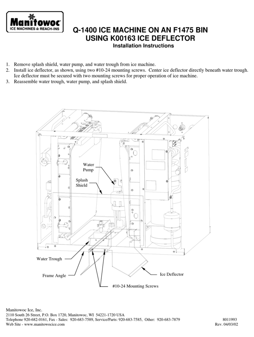 Manitowoc Q-1400 User manual Manitowoc Q-1400 User manual