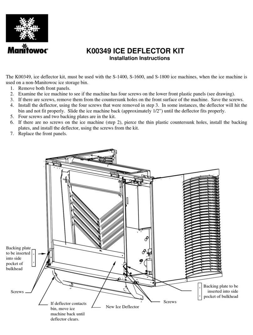 Manitowoc K00349 User manual
