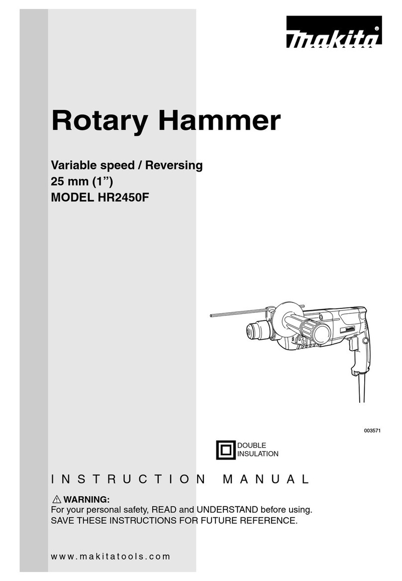 Makita HR2450F instruction manual