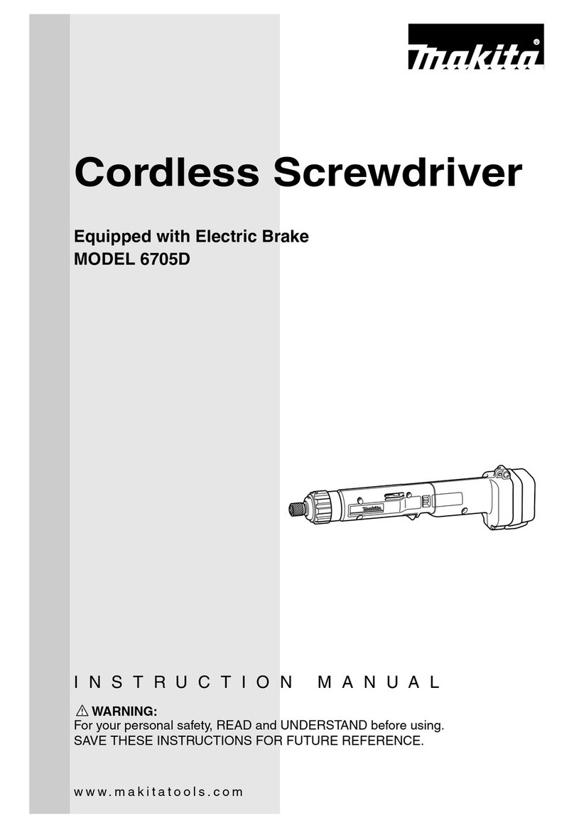 Makita 6705D User manual Makita 6705D User manual