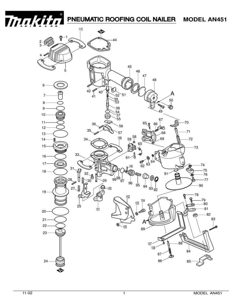 Makita AN451 User manual