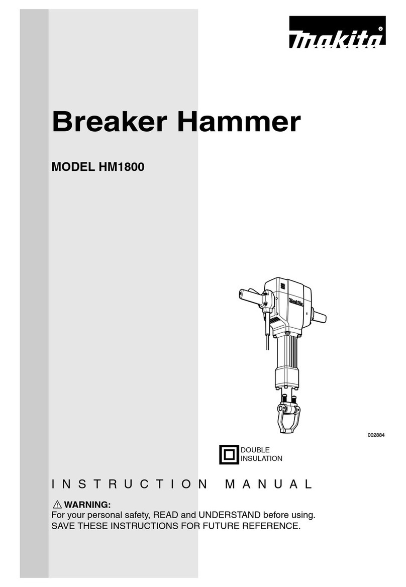 Makita HM1800 User manual