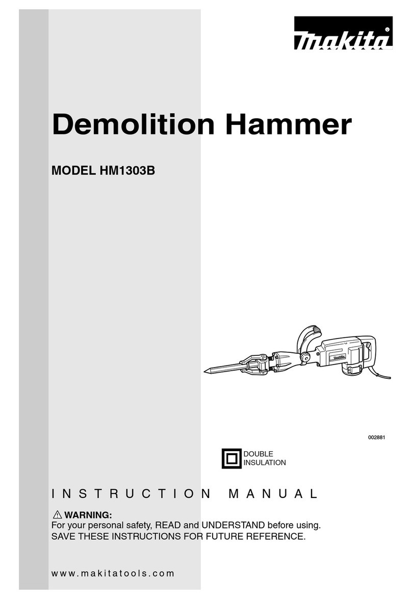 Makita HM1303B instruction manual