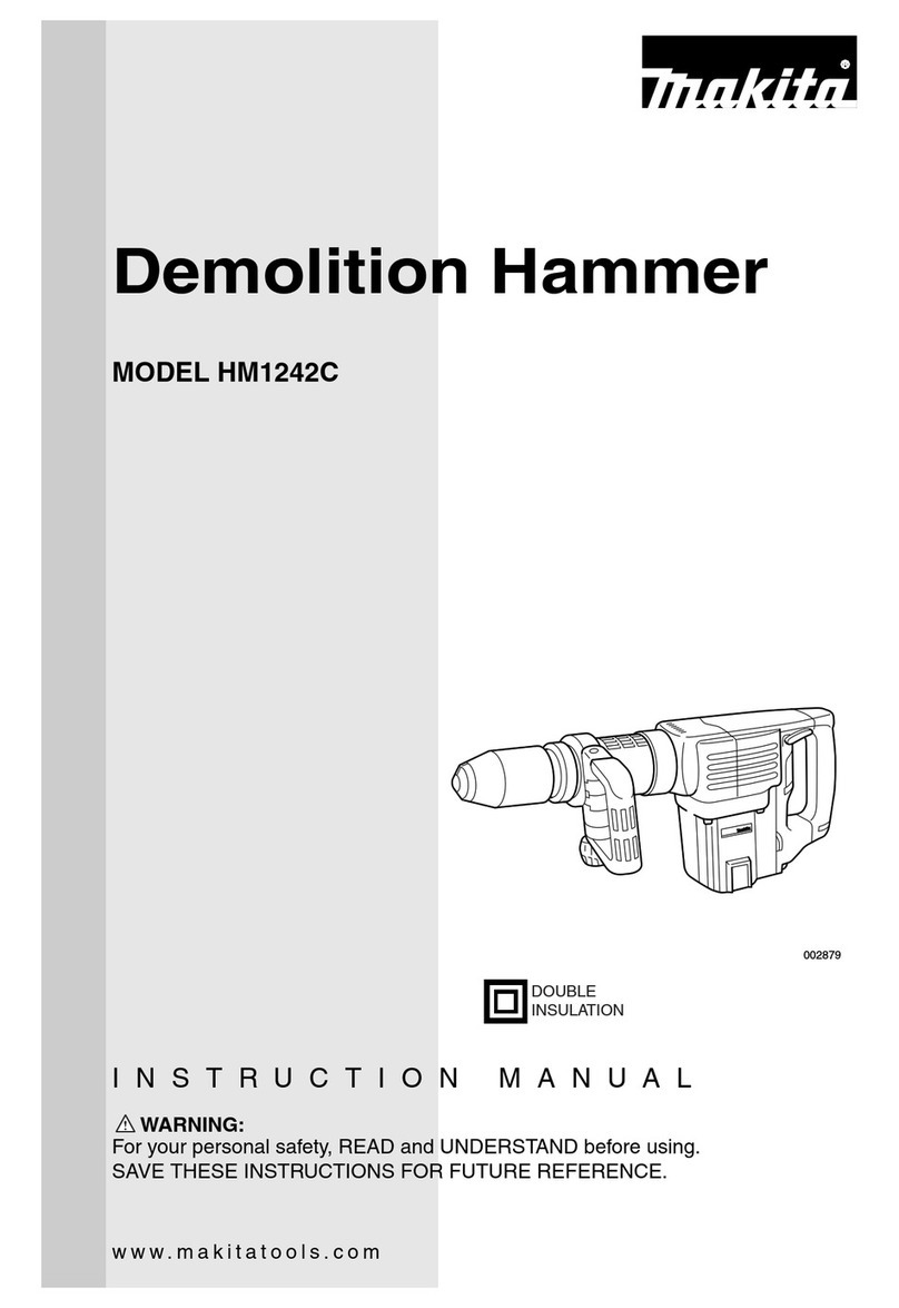 Makita HM1242C User manual