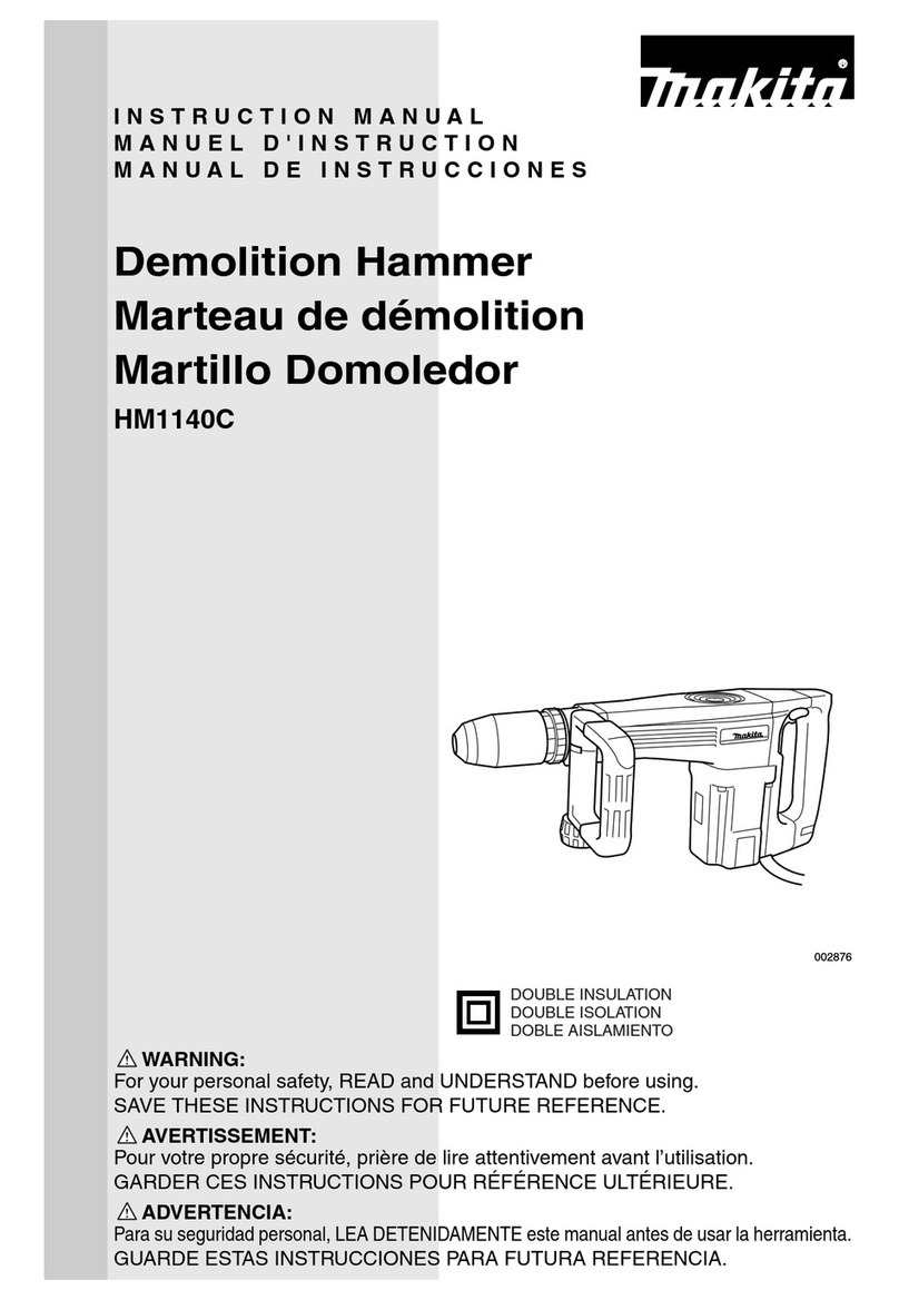 Makita HM1140C User manual