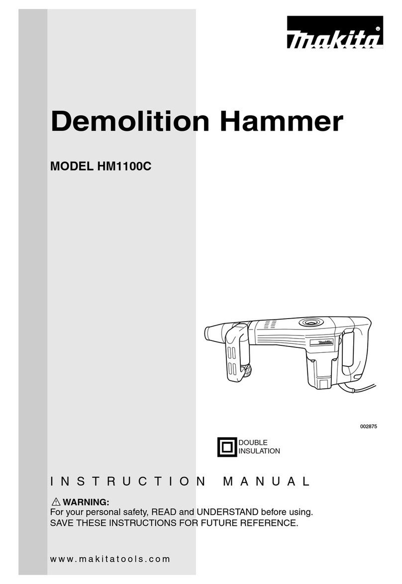 Makita HM1100C User manual
