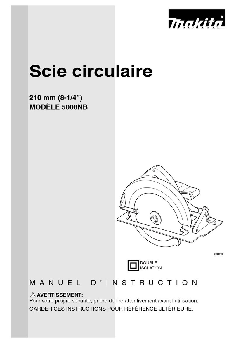 Makita 5008 Manuel d'instruction