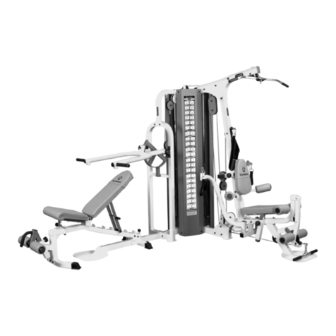 Keys Fitness Horizontal Pressing Station KPS-2050 User manual Keys Fitness Horizontal Pressing Station KPS-2050 User manual