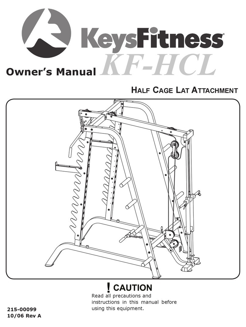 Keys Fitness KF-HCL User manual