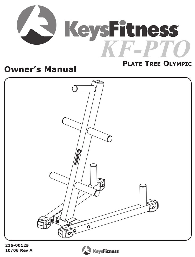 Keys Fitness KF-PTO owner's manual