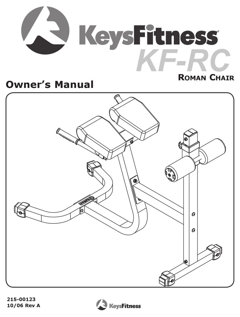 Keys Fitness KF-RC User manual