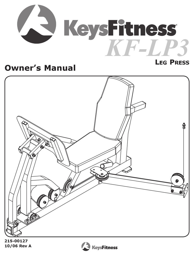 Keys Fitness KF-LP3 User manual