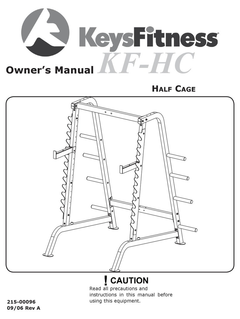 Keys Fitness KF-HC owner's manual