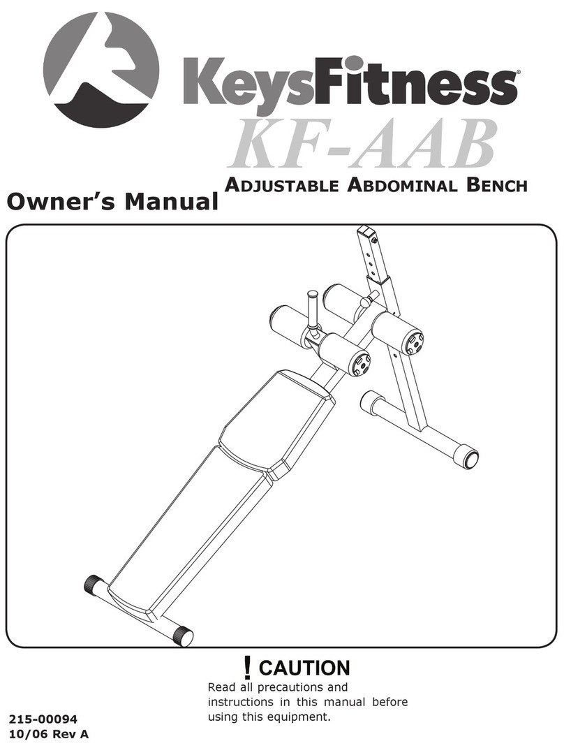 Keys Fitness KF-AAB owner's manual
