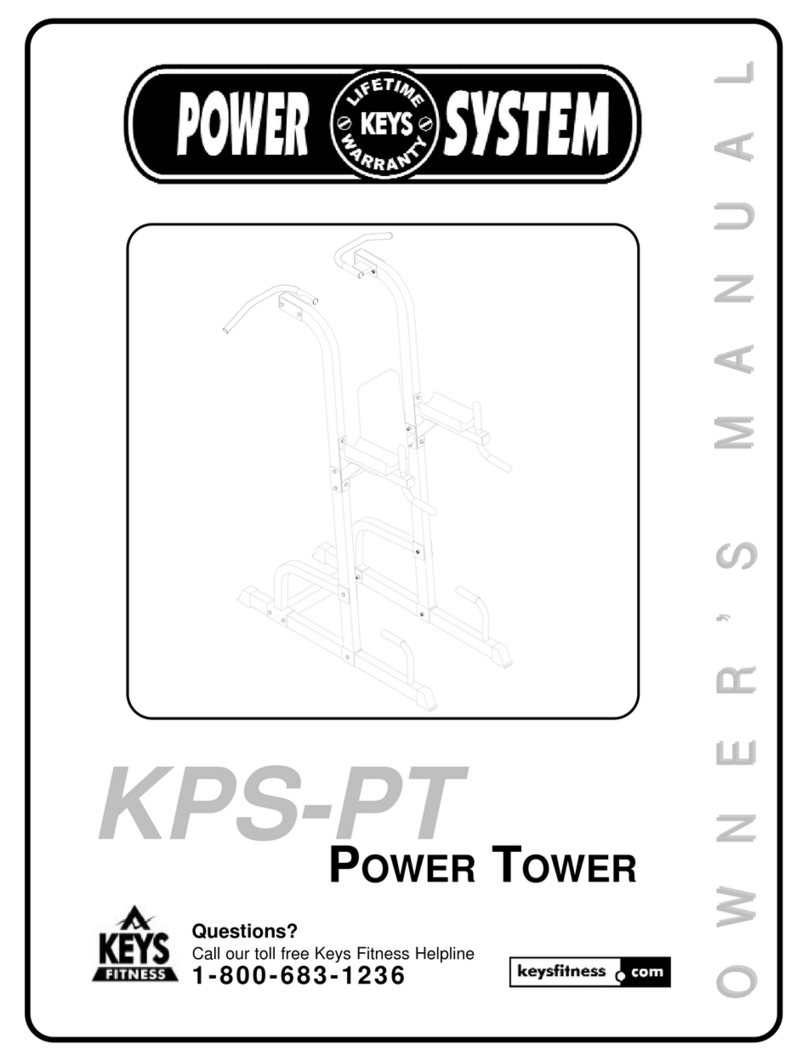Keys Fitness Power System KPS-PT owner's manual