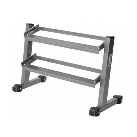 Keys Fitness Dumbbell Rack 3ft KF-DB3 owner's manual