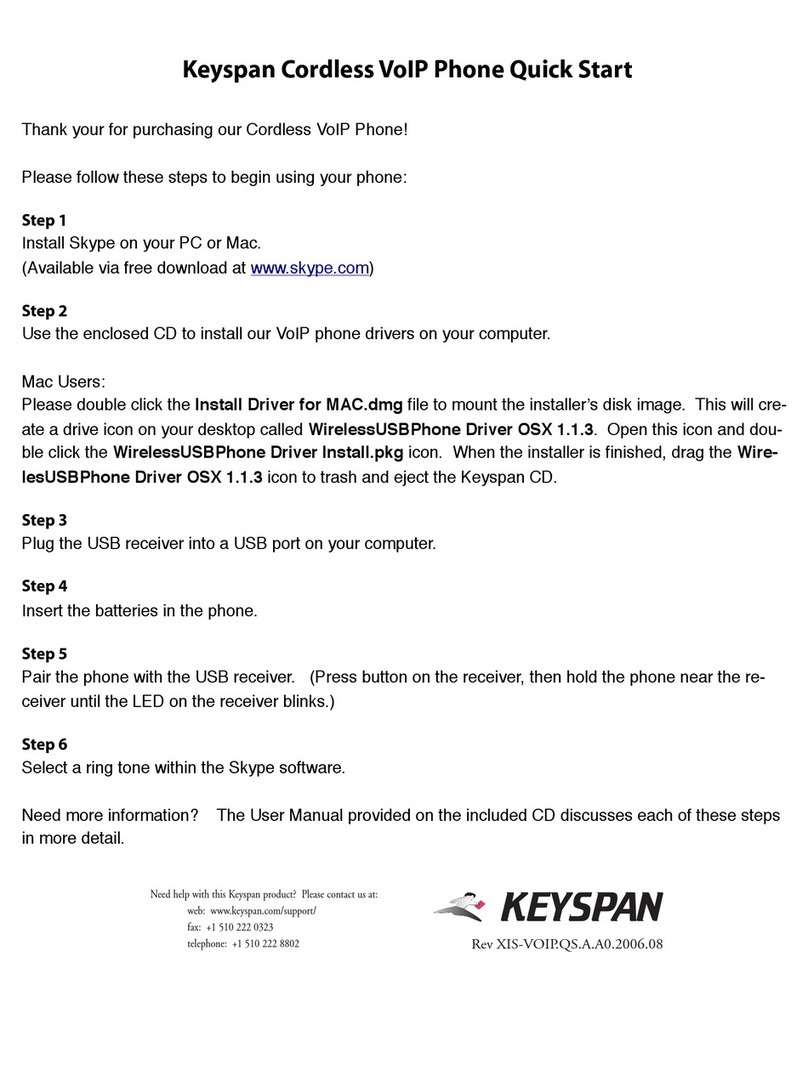 Keyspan VP-24A quick start guide